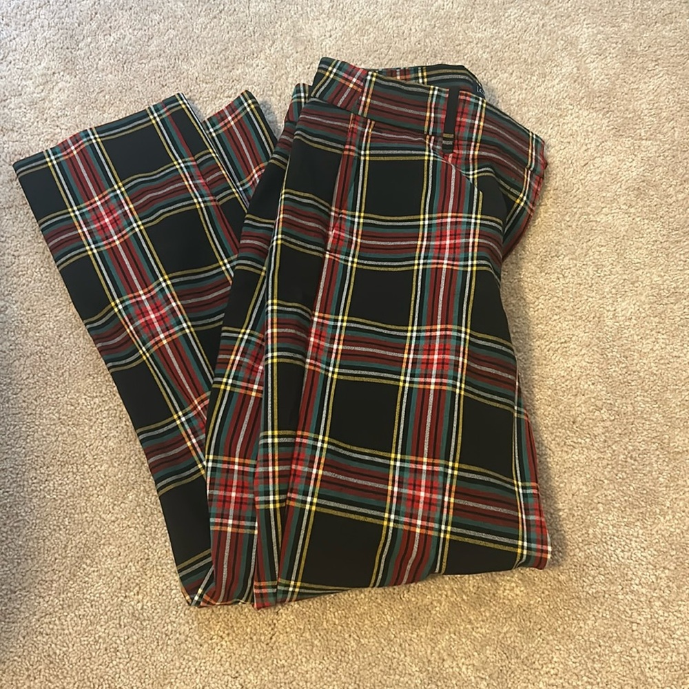 Jcrew plaid pants